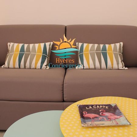 Hyeres-Plage -T2 Neuf Rdj Clim Wifi - La Capte By Hc 아파트 외부 사진