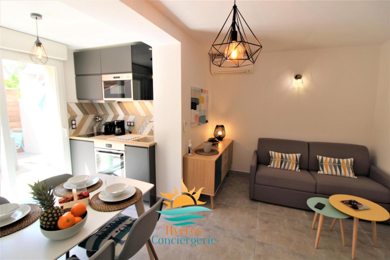 Hyeres-Plage -T2 Neuf Rdj Clim Wifi - La Capte By Hc 아파트 외부 사진