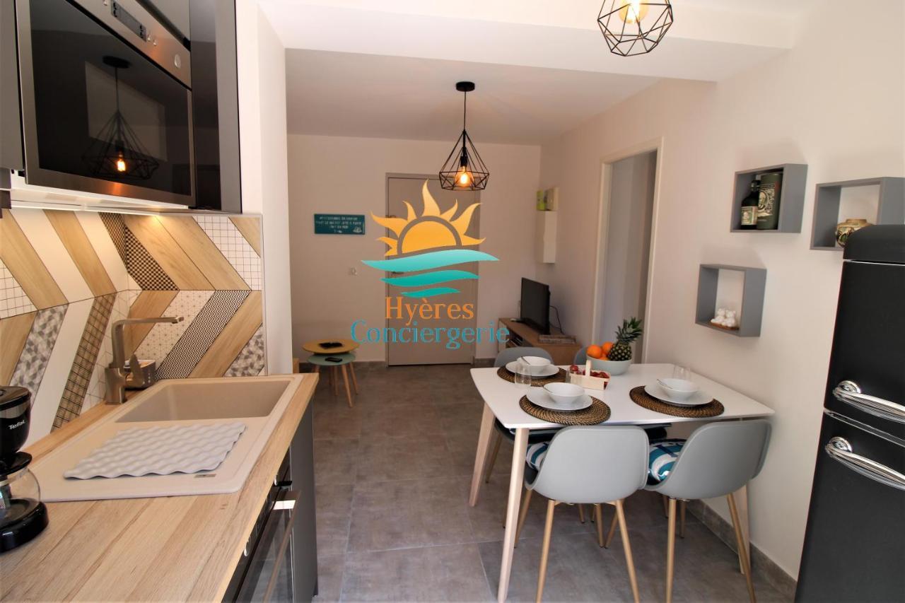 Hyeres-Plage -T2 Neuf Rdj Clim Wifi - La Capte By Hc 아파트 외부 사진