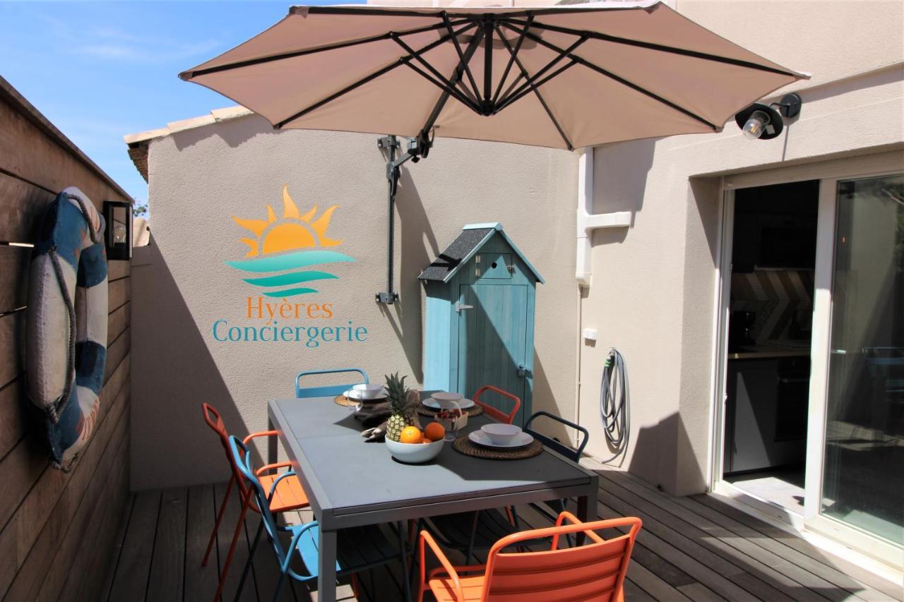 Hyeres-Plage -T2 Neuf Rdj Clim Wifi - La Capte By Hc 아파트 외부 사진