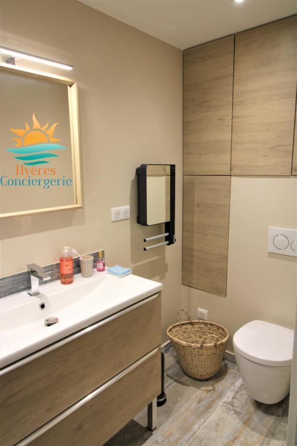 Hyeres-Plage -T2 Neuf Rdj Clim Wifi - La Capte By Hc 아파트 외부 사진