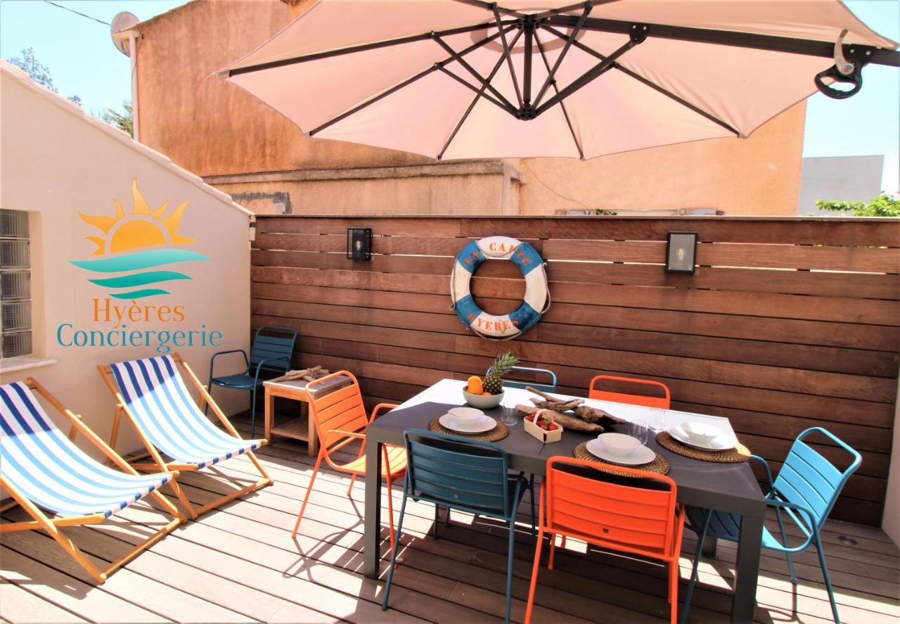 Hyeres-Plage -T2 Neuf Rdj Clim Wifi - La Capte By Hc 아파트 외부 사진